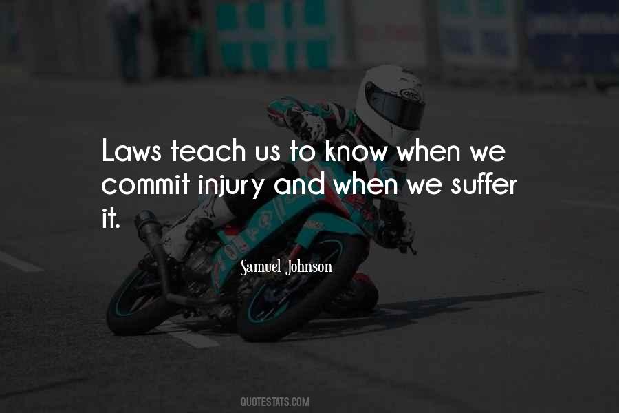 Leg Injury Quotes #111486