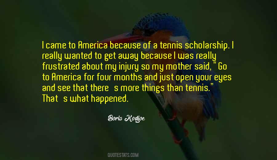 Leg Injury Quotes #145371