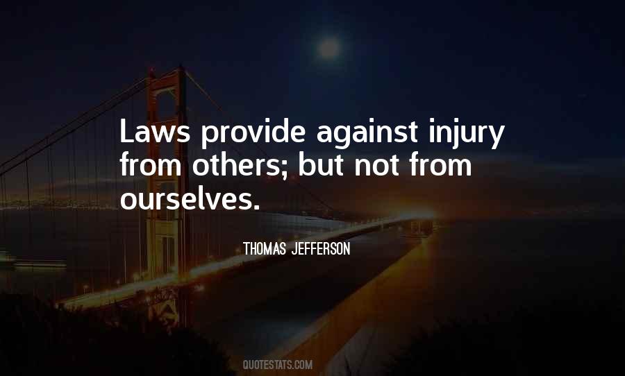 Leg Injury Quotes #167418