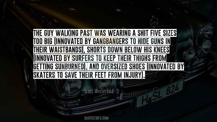 Leg Injury Quotes #178336