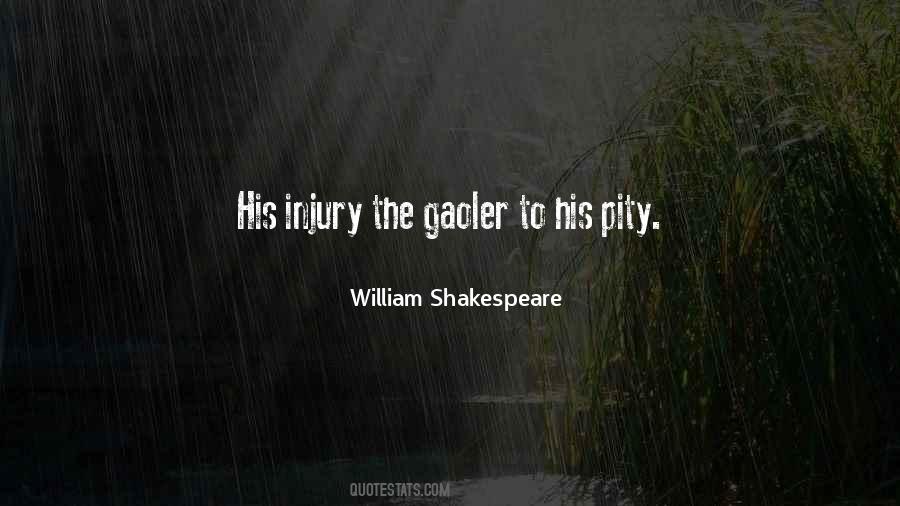 Leg Injury Quotes #45630