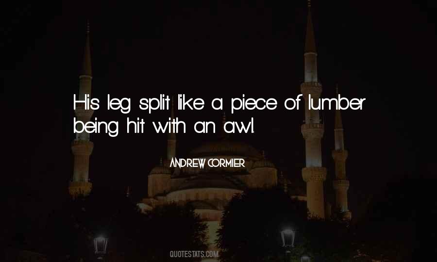 Leg Quotes #1204489