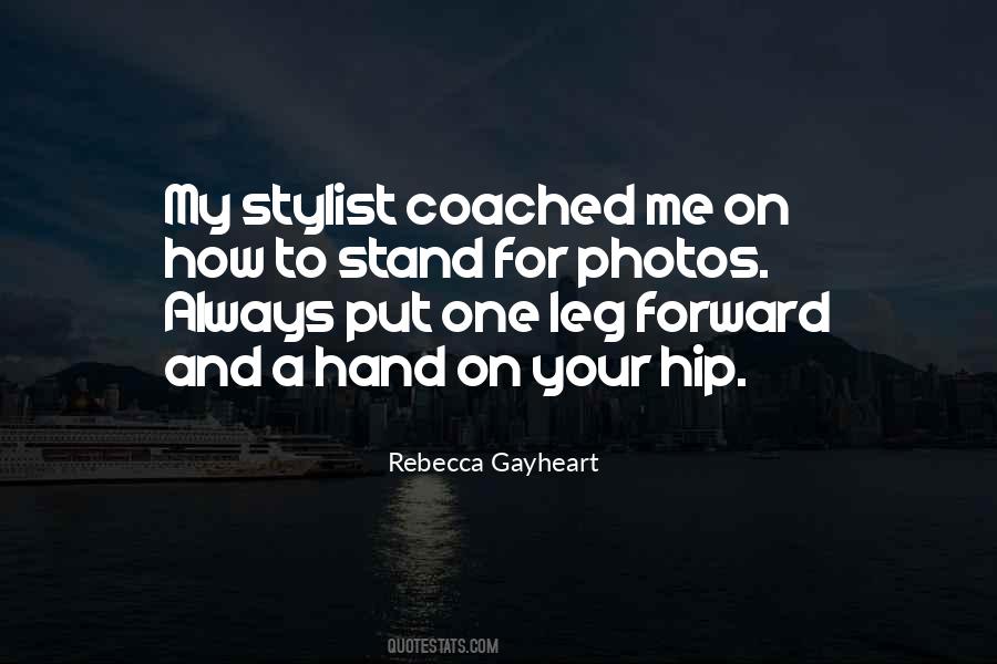 Leg To Stand On Quotes #1296496