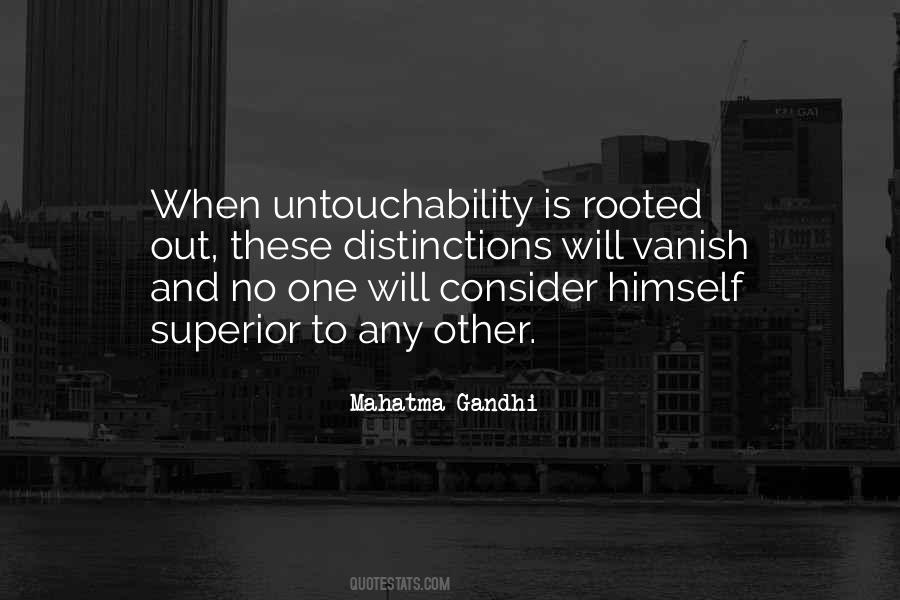 Quotes About Untouchability #1029624