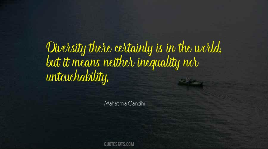 Quotes About Untouchability #1145875