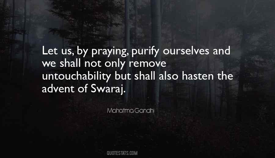 Quotes About Untouchability #1572176