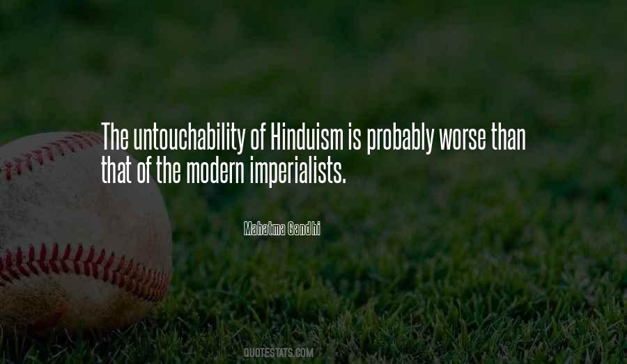 Quotes About Untouchability #788052