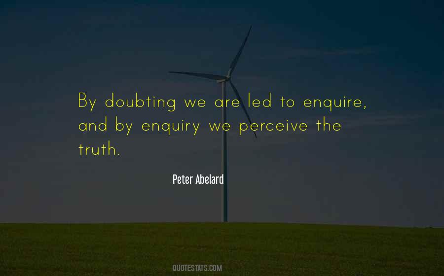 Quotes About Doubt And Truth #1450352