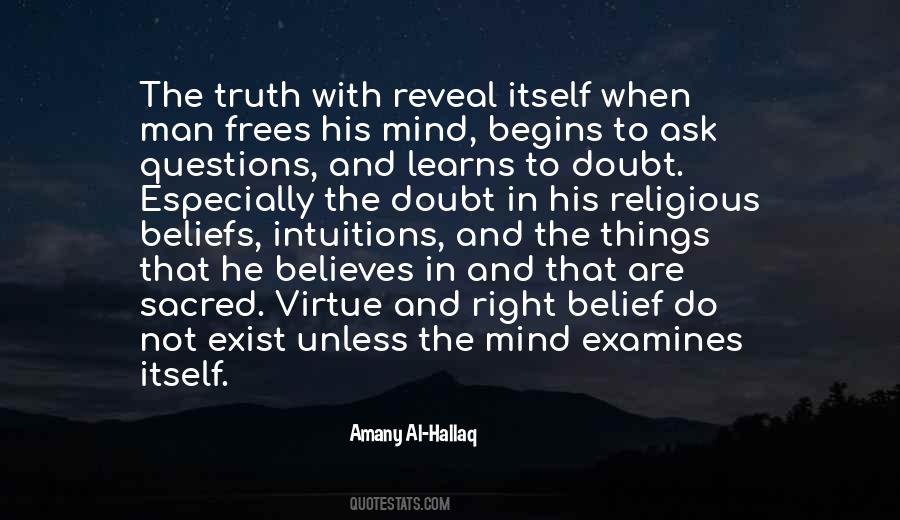 Quotes About Doubt And Truth #790951