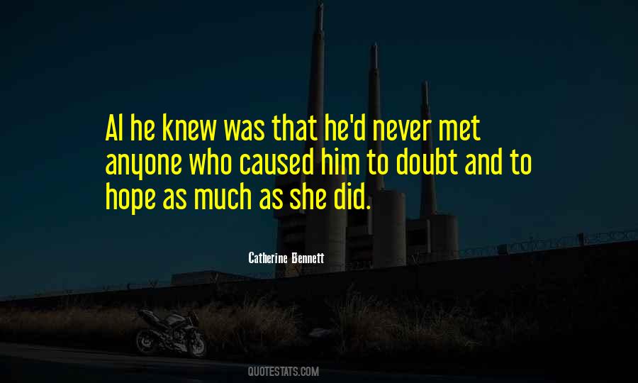 Quotes About Doubt And Love #260333