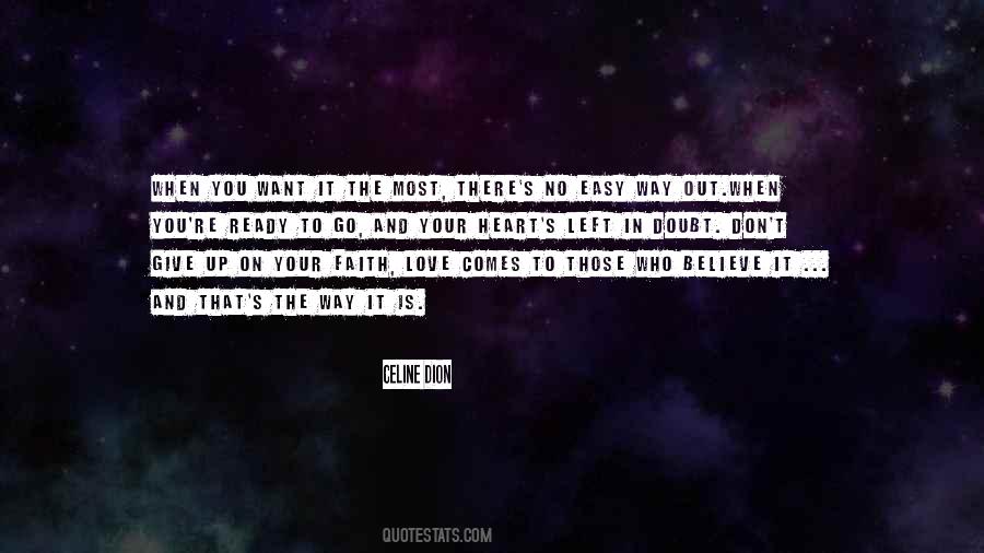 Quotes About Doubt And Love #602120