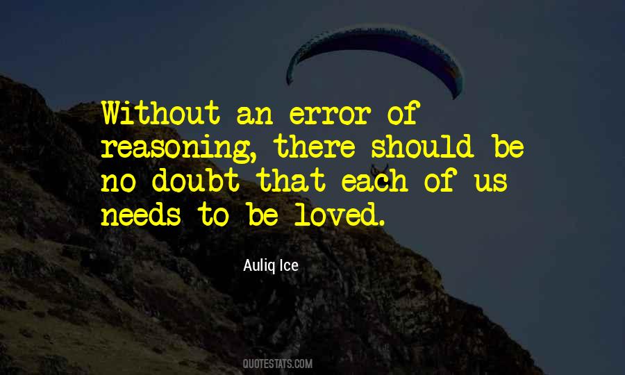 Quotes About Doubt And Love #729173