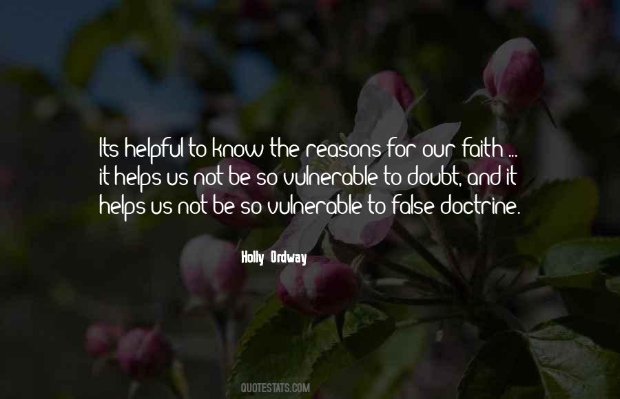 Quotes About Doubt And Faith #103033