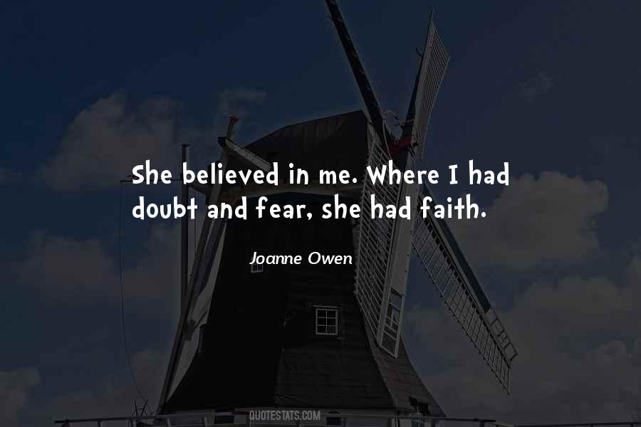 Quotes About Doubt And Faith #282887