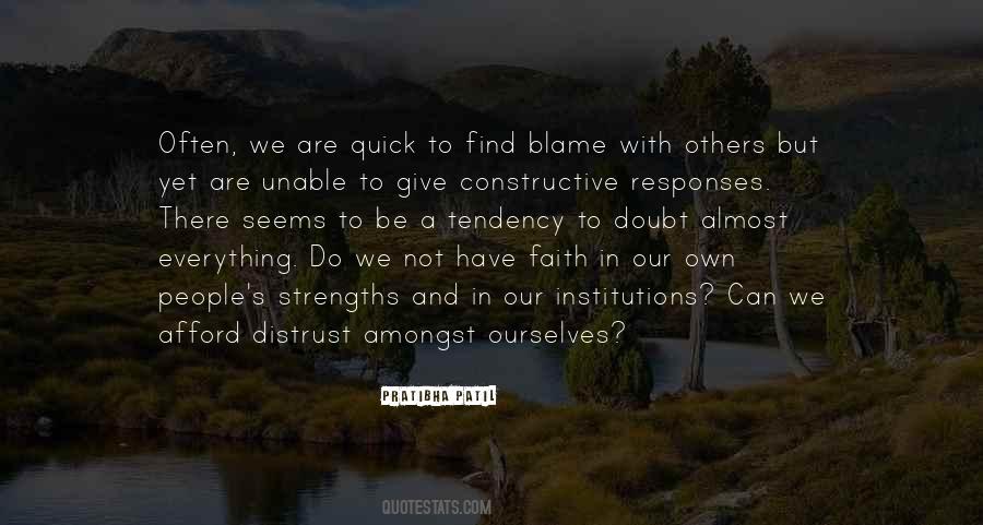 Quotes About Doubt And Faith #681261