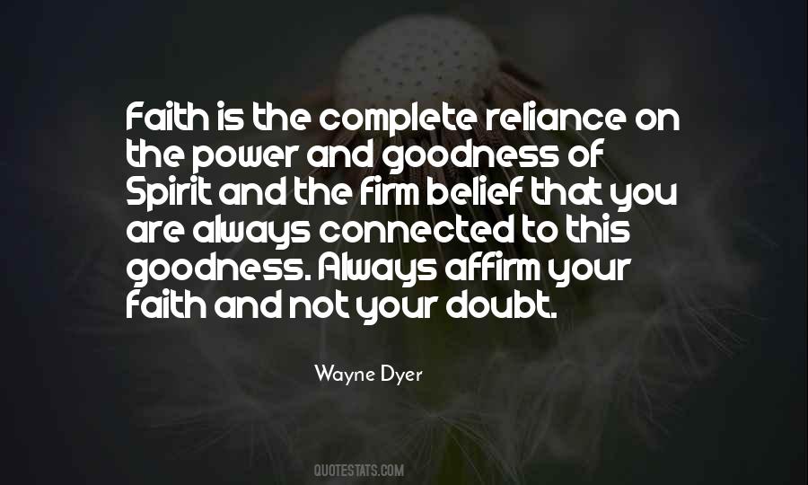 Quotes About Doubt And Faith #760359