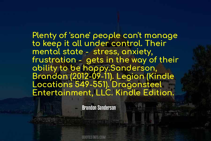 Legion Brandon Sanderson Quotes #1366797