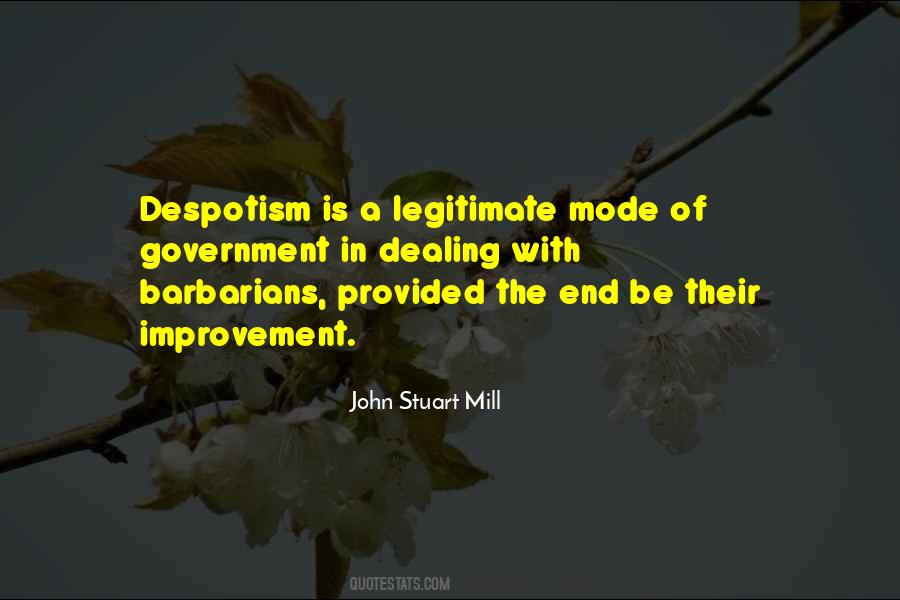 Legitimate Government Quotes #1794088