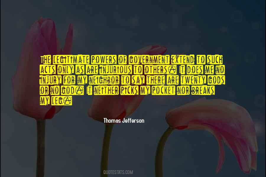 Legitimate Government Quotes #690192