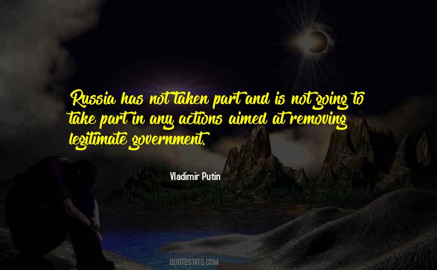 Legitimate Government Quotes #893158