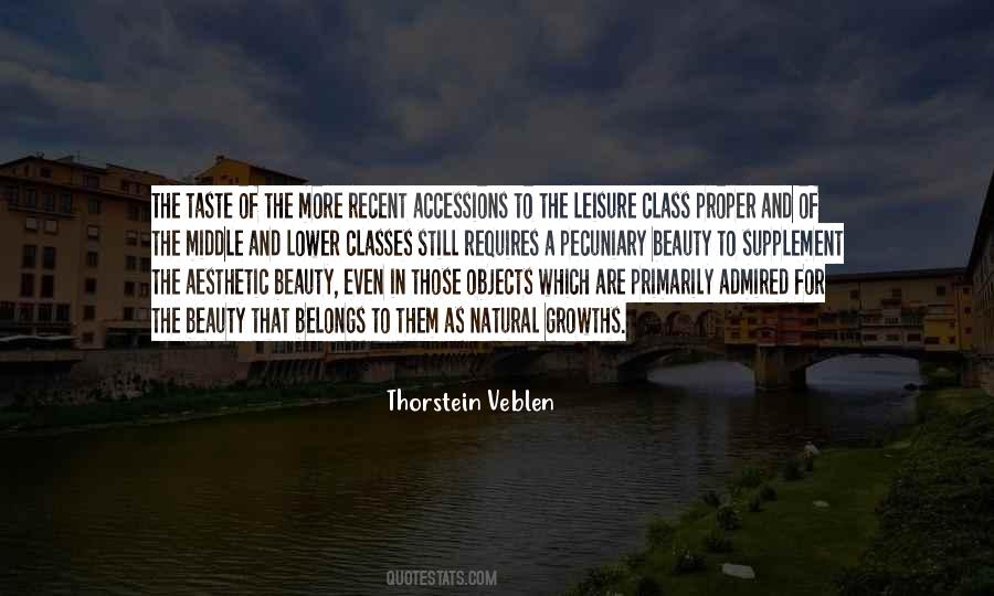 Leisure Class Quotes #363710