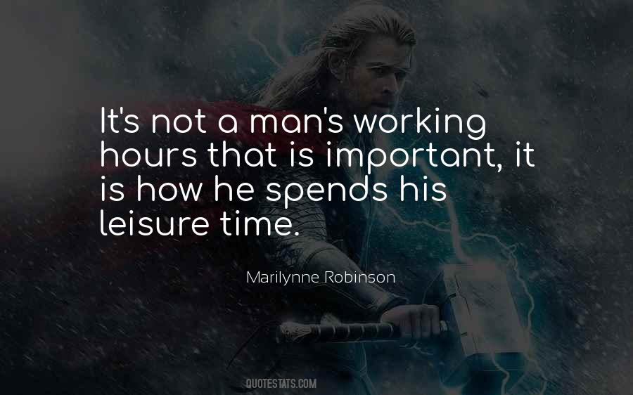 Leisure Time Quotes #187127