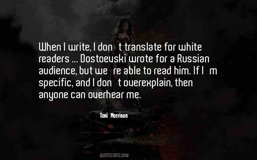 Quotes About Dostoevski #1810539
