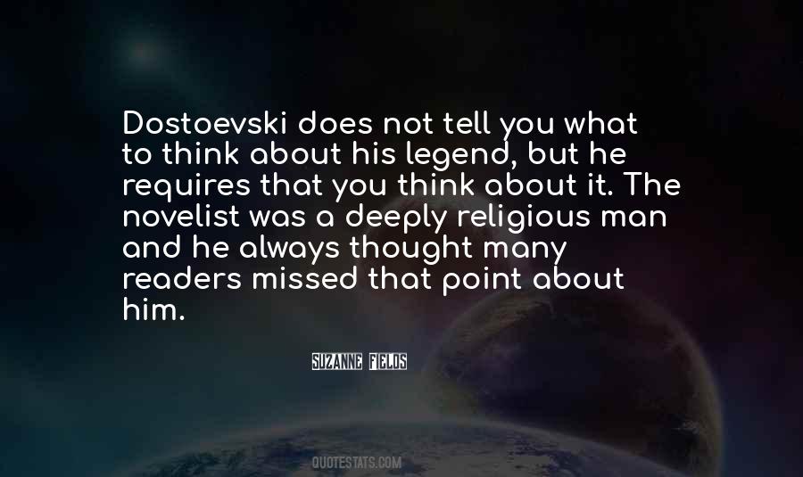 Quotes About Dostoevski #456625