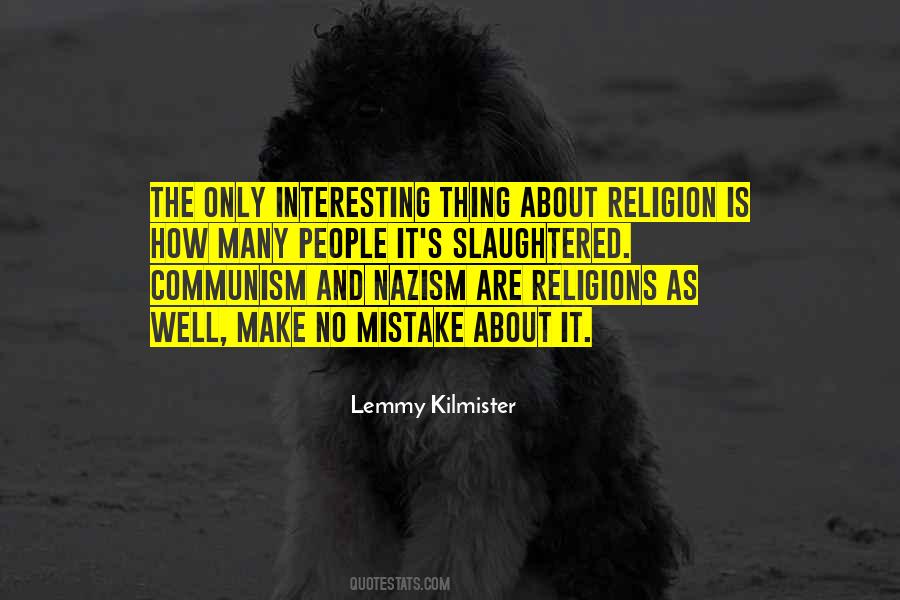 Lemmy Religion Quotes #1183622