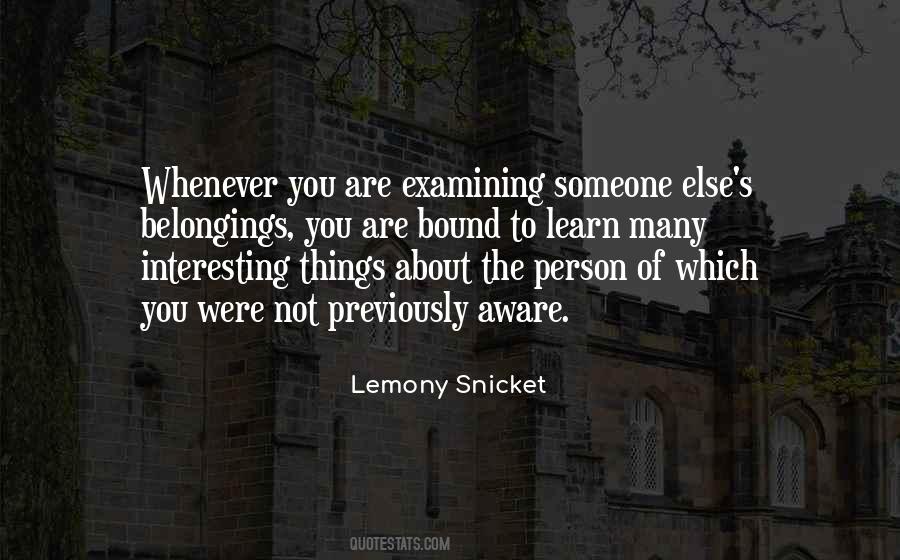 Lemony Snicket's Quotes #1331450