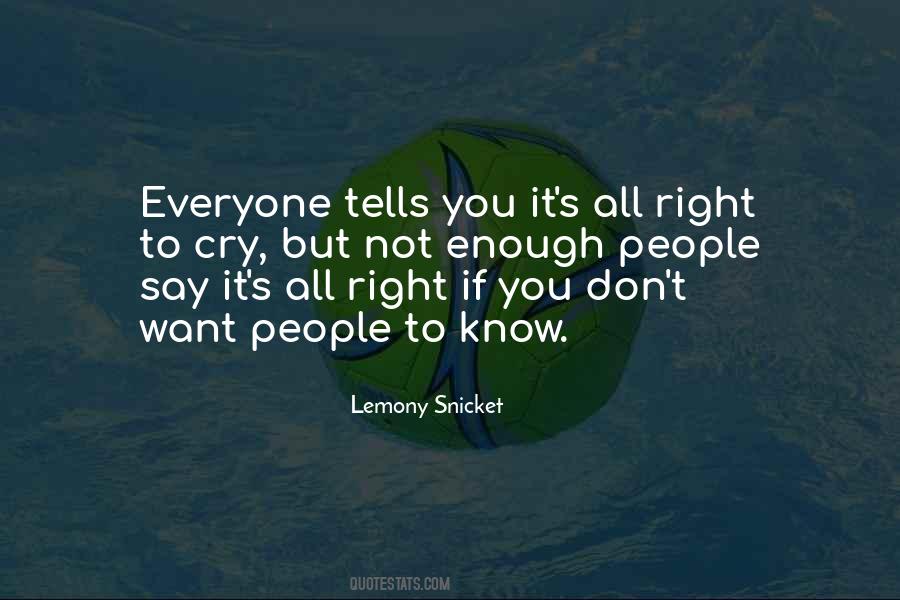 Lemony Snicket's Quotes #641614