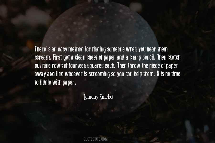 Lemony Snicket's Quotes #642660
