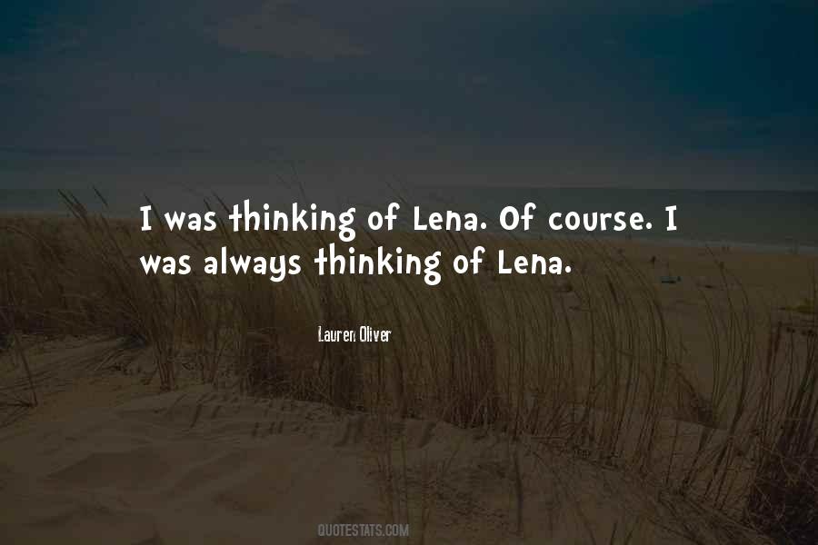Lena Quotes #1315099