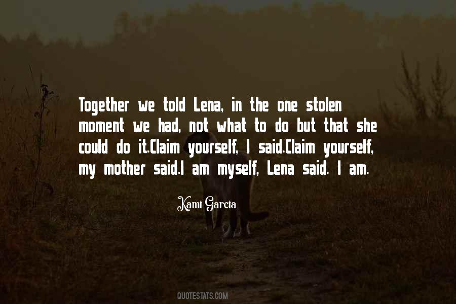 Lena Quotes #1561335