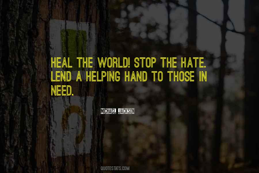 Lend A Helping Hand Quotes #853750