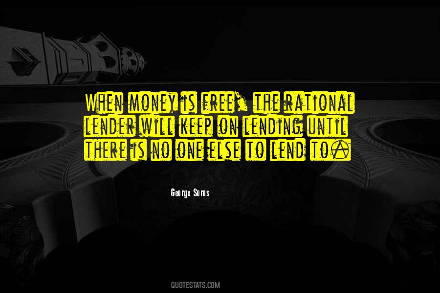 Lend Money Quotes #1407512