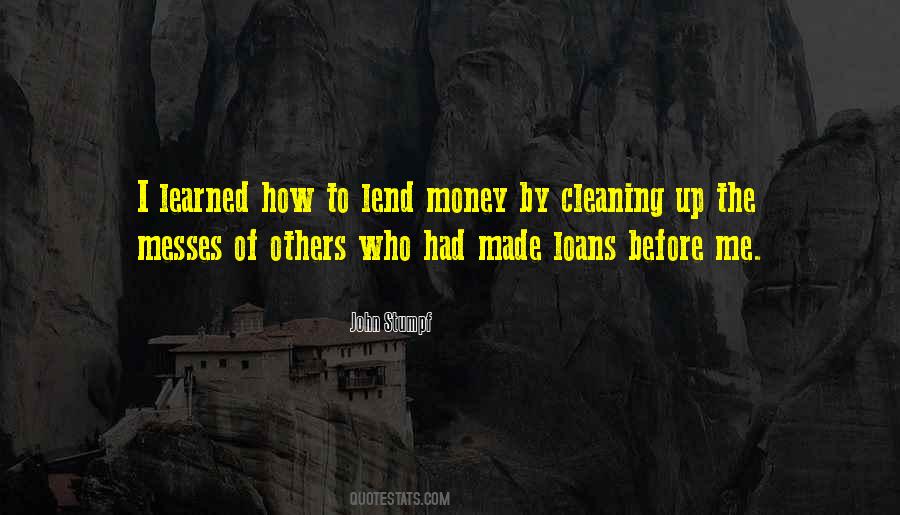 Lend Money Quotes #627526