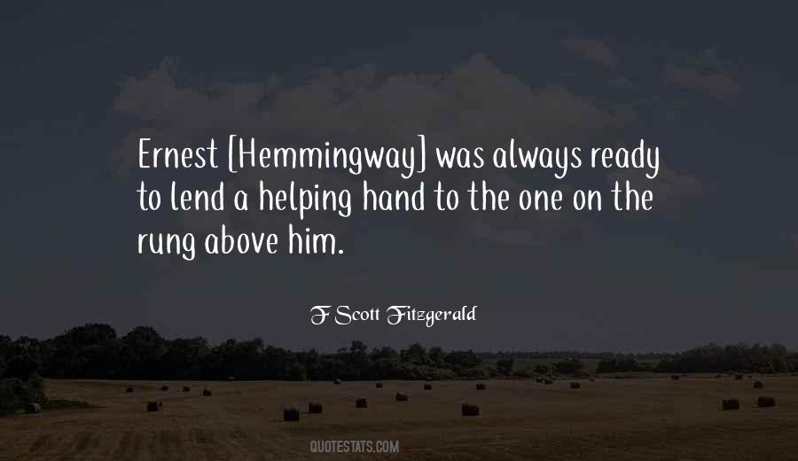 Lend Your Hand Quotes #1071557
