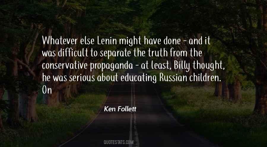Lenin Propaganda Quotes #645939
