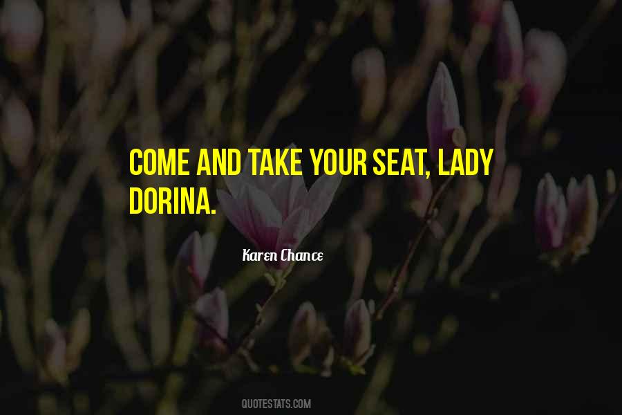 Quotes About Dorina #1729507