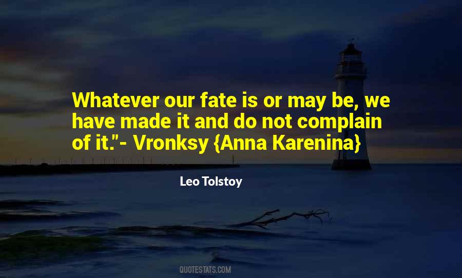Leo Tolstoy Anna Karenina Quotes #1337722
