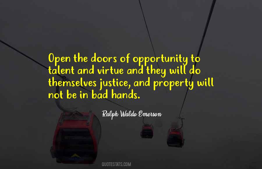 Quotes About Doors Of Opportunity #1340635