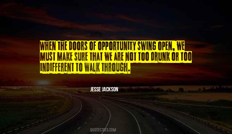 Quotes About Doors Of Opportunity #1834559