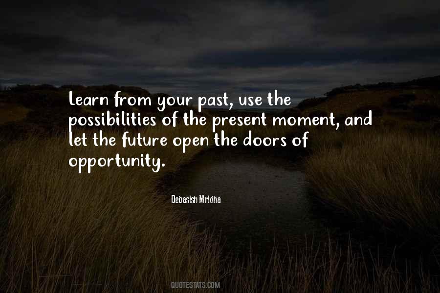 Quotes About Doors Of Opportunity #422850