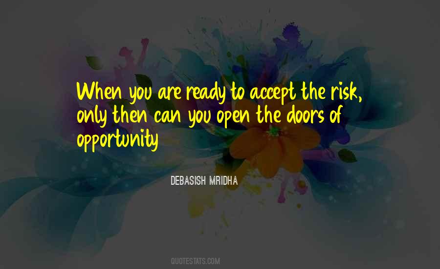 Quotes About Doors Of Opportunity #594189