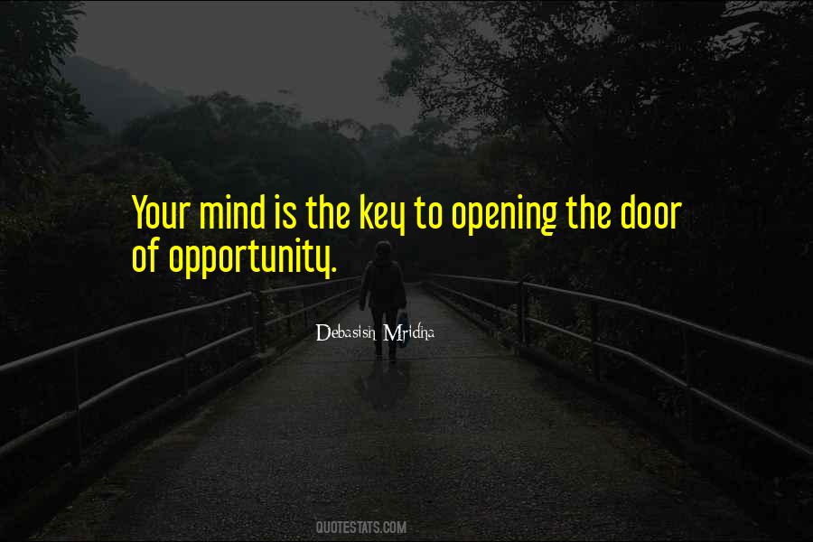 Quotes About Door Of Opportunity #577599