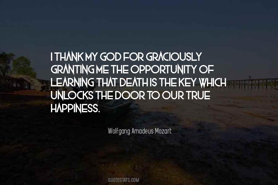 Quotes About Door Of Opportunity #90778