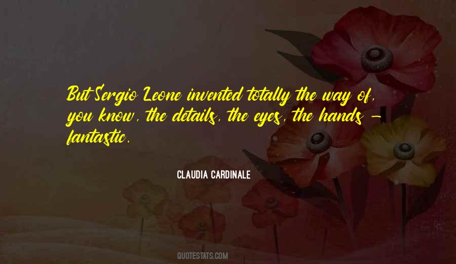 Leone Quotes #161831