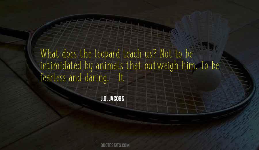 Leopard Quotes #1161021