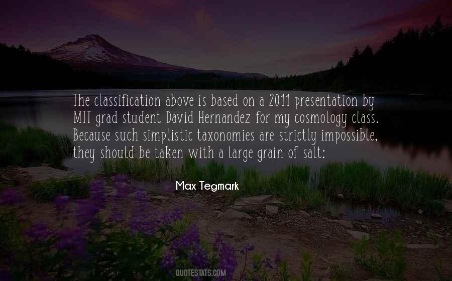 Quotes About Tegmark #361387